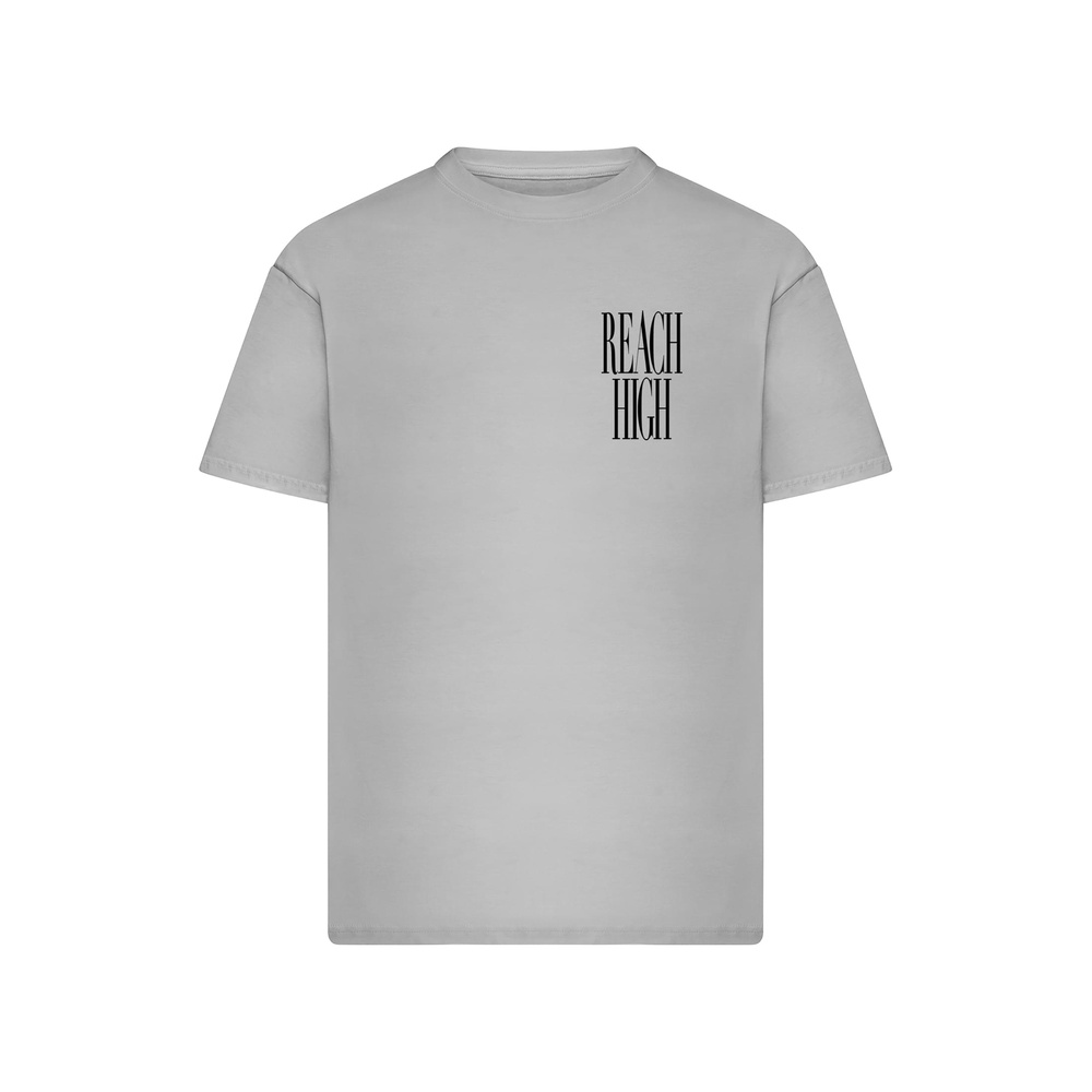 Mister Tee - Reach High Oversize Tshirt Homme - Gris